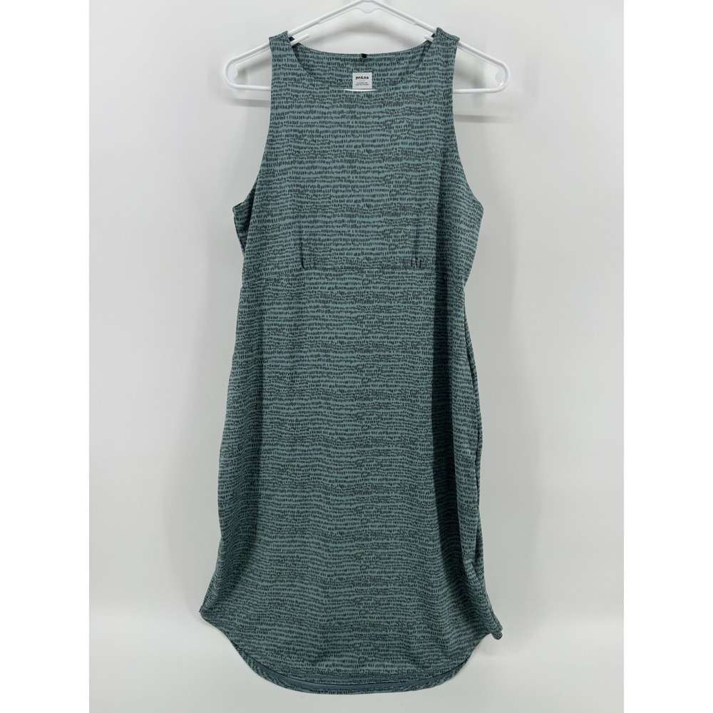 Prana Teal Heathered Tank Dress